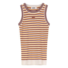 Indee - Venerdi Striped Tank Top | Burgundy