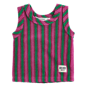 Bobo Choses - Striped Tank Top | Green