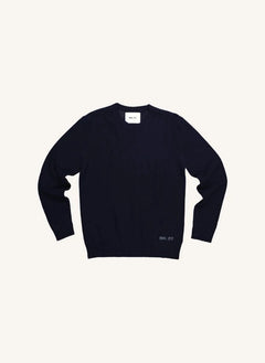 NN.07 - Nigel 6585 Recycled Wool Sweater | Navy