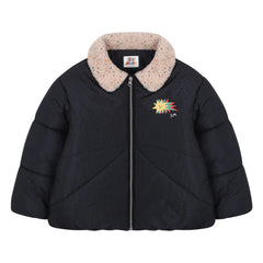 Jelly Mallow - Star Quilted Jacket | Black