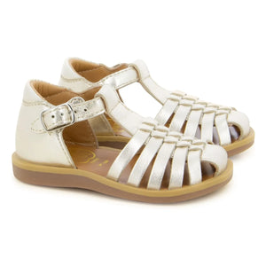 Pom d'Api - Poppy Pitti sandaletler | Altın/Gümüş