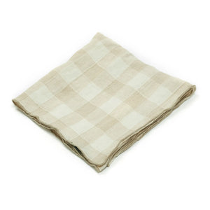 Maison de Vacances - Bourdon Vintage Canvas Napkin | Cream