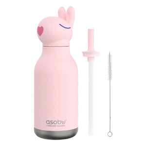 Asobu - Stainless Steel Bottle Rabbit | Light Pink