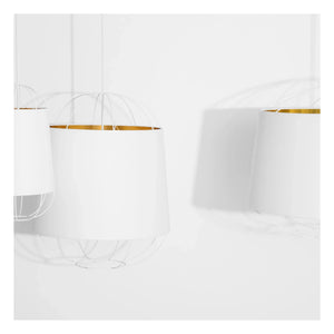 Petite Friture - Lantern Ceiling Lamp, S. Baron | White