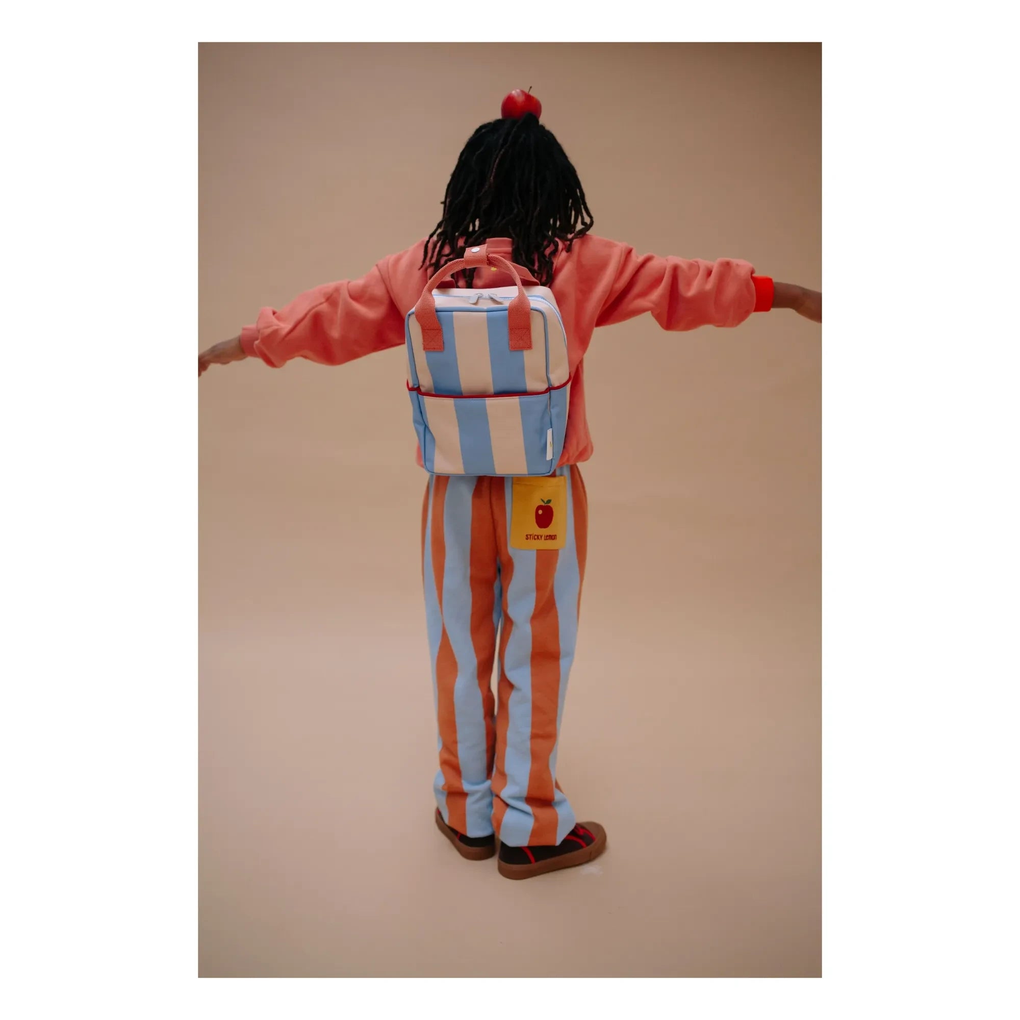 Sticky Lemon - Striped Lemon Joggers | Orange