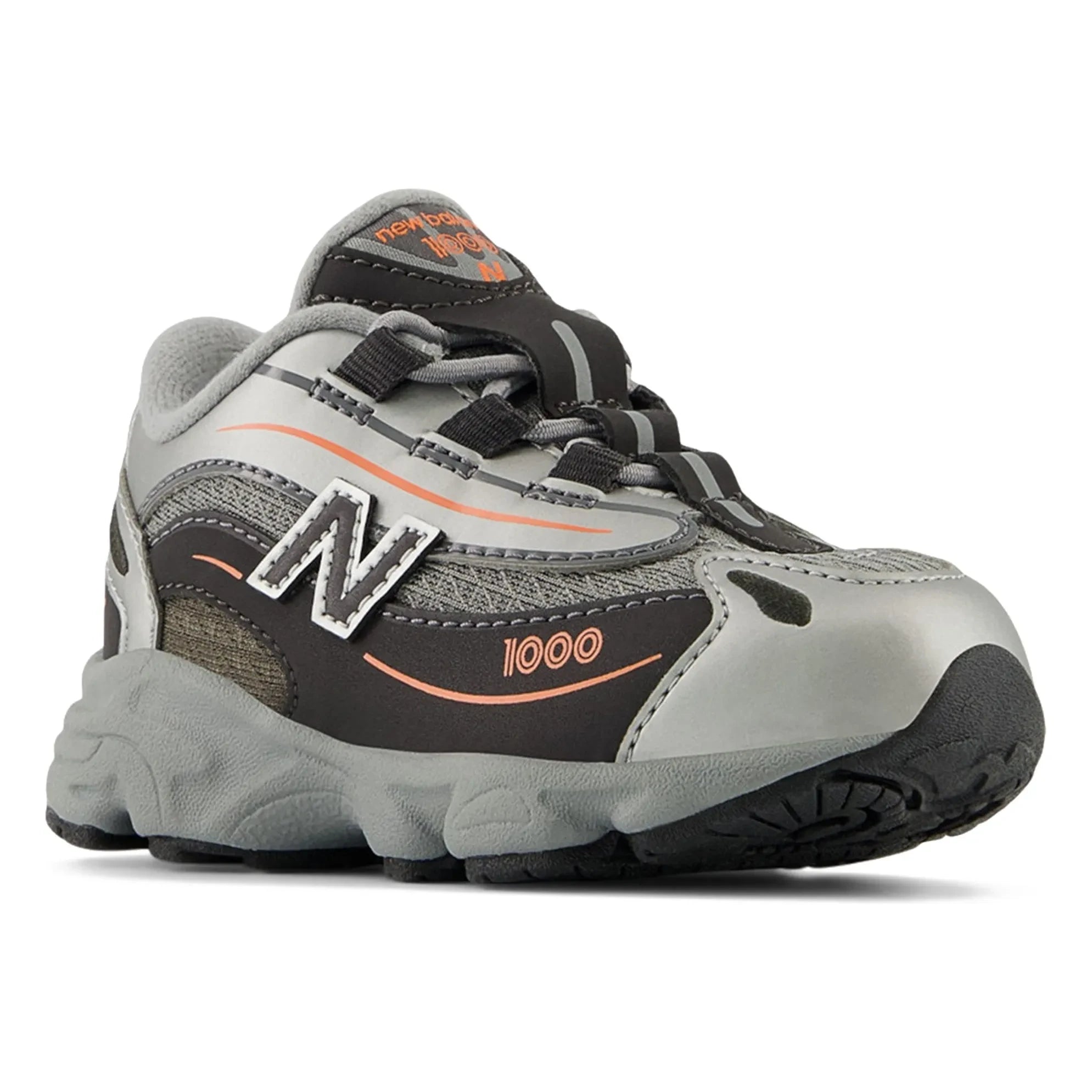 New Balance - Elastic Laced Sneakers 1000 | Neon Orange