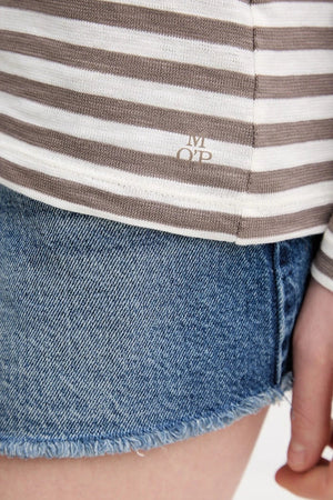 Marc O'Polo Uzun Kollu Pamuklu Bluz