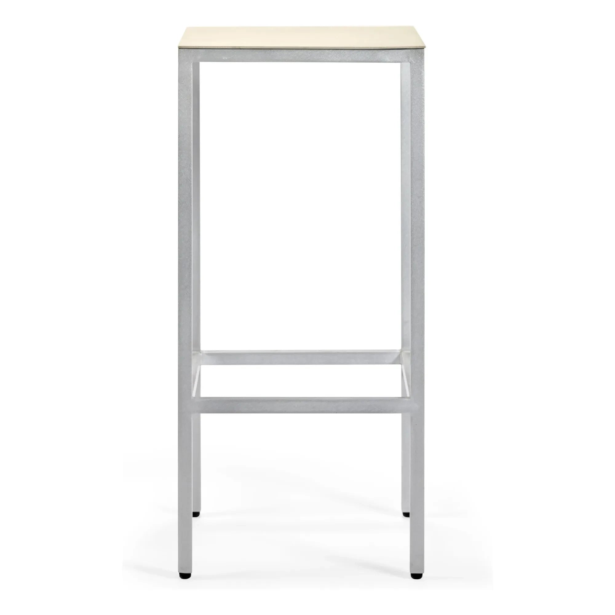 Valerie Objects - 75 cm Bar Stool Aluminum, Muller Van Severen | Ivory