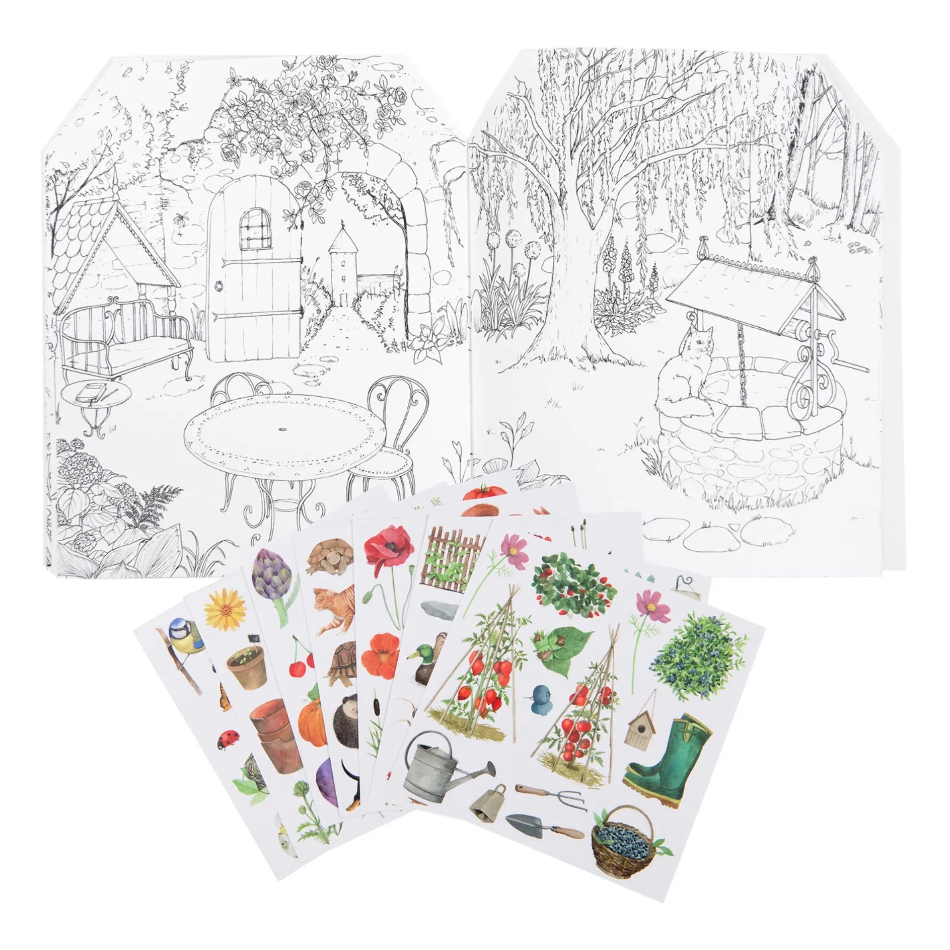 Moulin Roty - Gardener Sticker Book