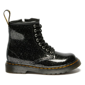 Dr. Martens - 1460 J Glitter Lace-Up Boots | Shiny Black