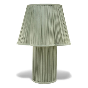 Doing Goods - Myra Silk Table Lamp | Sage