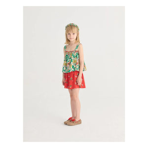 Bobo Choses - Floral Pattern Hair Band Made from Recycled Fiber | White