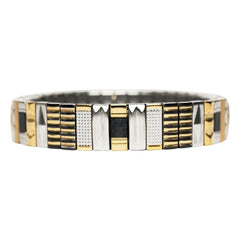 Sigal - Sig 10 bracelet | Black/Gold/Silver