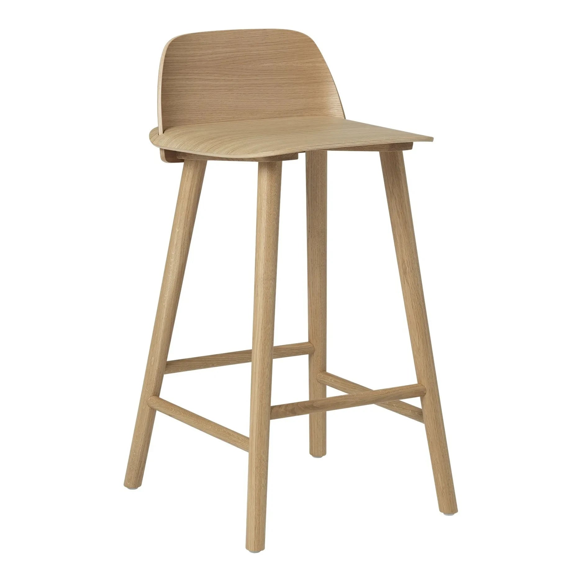 Muuto - Nerd Bar Stool 65 cm | Oak