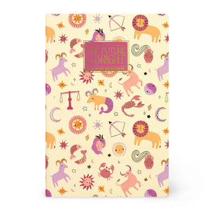 Legami - A5 Lined Notebook with Illustrated Hard Case - Zodiac