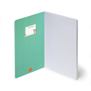 Legami - A5 Lined Defter ile Illustrated Hard Kılıf - Hedgehog