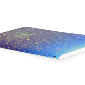 Legami - A6 Lined Notebook with Illustrated Hard Cover - Stars