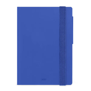 Legami - 12-Month Small Daily Planner 2027 - Eclectic Blue