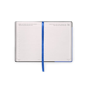 Legami - 12-Month Small Daily Planner 2027 - Eclectic Blue