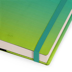 Legami - 12-Month Medium Daily Planner 2027 - Shades Green
