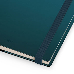 Legami - 12-Month Large Weekly & Daily Planner 2027 - Deep Teal