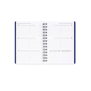 Legami - 12-Month Weekly Planner - Small Spiral-Bound 2027 - Celestial