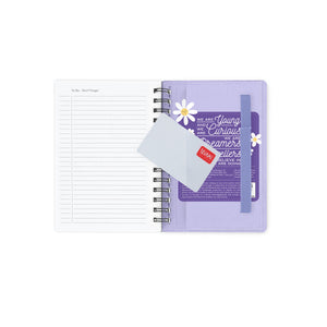 Legami - 12-Month Weekly Planner - Small Spiral-Bound 2027 - Daisy