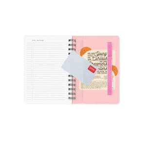 Legami - 12-Month Weekly Planner - Small Spiral-Bound 2027 - Croissant