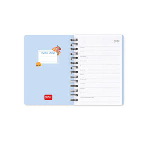 Legami - 12-Month Weekly Günlük - Küçük Spiral-Bound 2027 - Dachsund