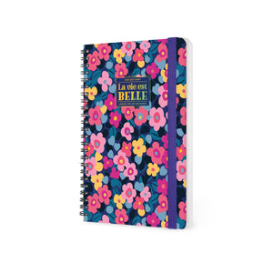 Legami - 12-Month Large Spiral-Bound Weekly Planner 2027 - Flowers