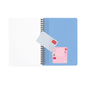 Legami - 12-Month Large Spiral-Bound Weekly Planner 2027 - Mushrooms