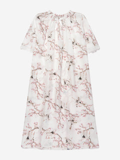 Amiki Children Girls Silk Birds Antonia Nightdress