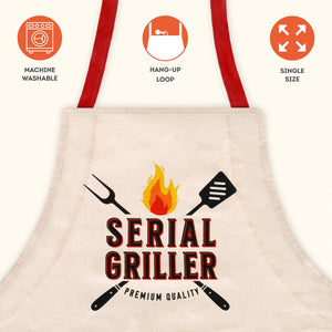 Legami - Serial Griller Kitchen Apron - Super Chef