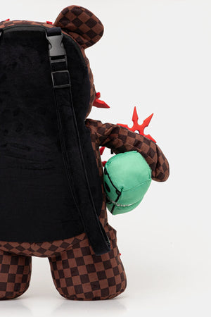 Sprayground - Backpack Sprayground в Kahverengiо малък размер с десен 910B7109NSZ
