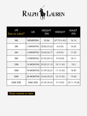 Ralph Lauren Baby Boys Polo Shirt and Bear Gift Set in Navy