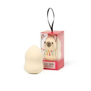 Legami - Ivory/Llama Makeup Sponge - Cute Friends