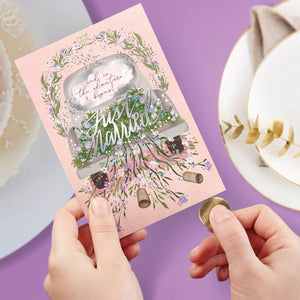 Legami - Scratch-off Greeting Card - Wedding & Anniversary