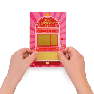 Legami - Üzerini Kazıyarak Açılan Tebrik Kartı - Aşk Piyangosu