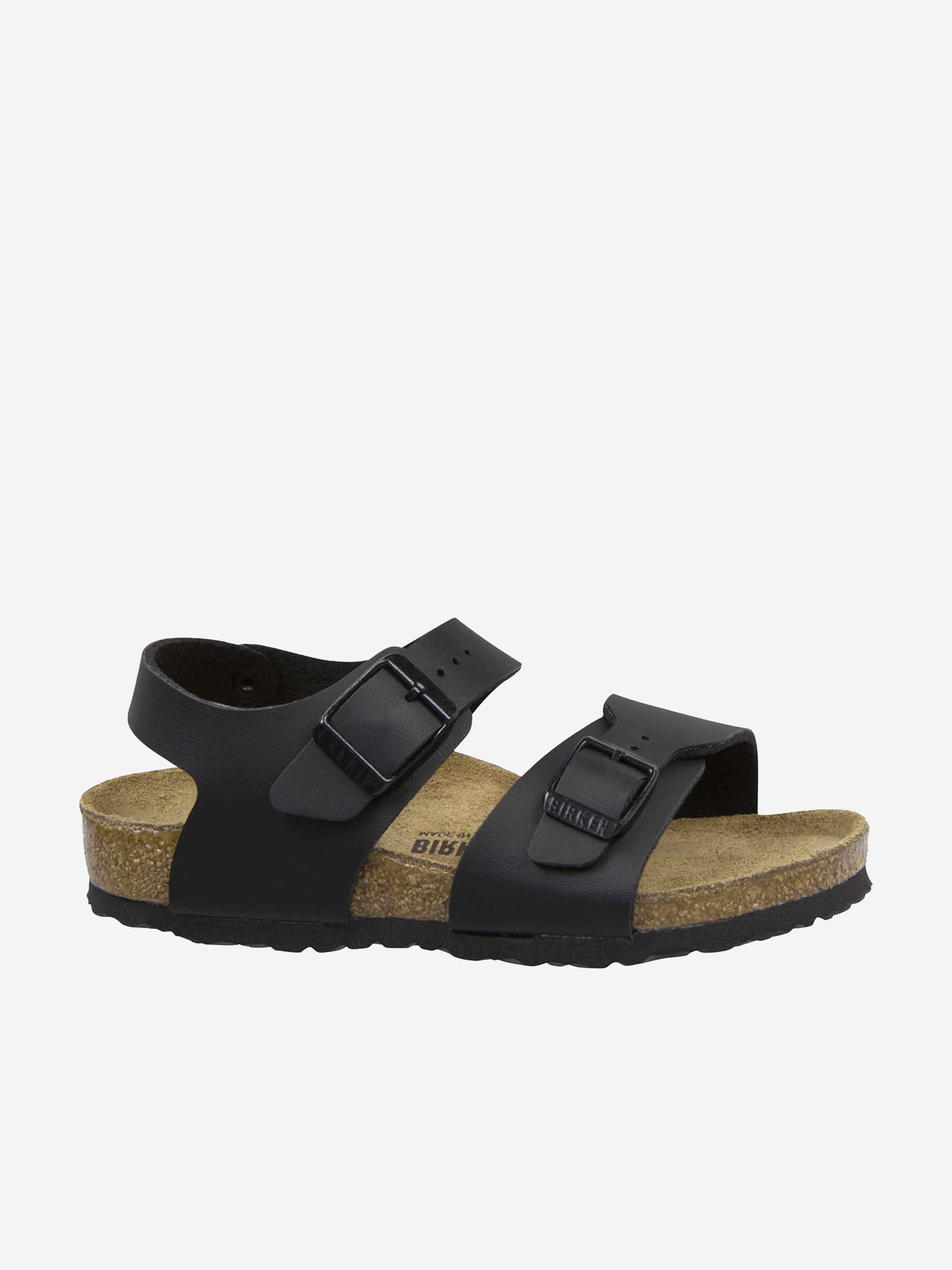 BIRKENSTOCK Kids New York Classic Sandals in Black