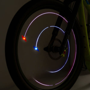 Legami - Seti 2 LED Lights Bicycle Spokes - Uzay - Ride & Shine