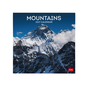 Legami - Mountains 2027 Wall Calendar - 30 x 29 cm