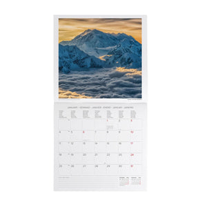 Legami - Mountains 2027 Wall Calendar - 30 x 29 cm