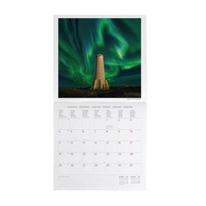 Legami - Lighthouses World 2027 Wall Calendar - 30 x 29 cm