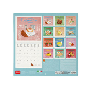 Legami - La Dolce Vita 2027 Wall Takvim - 30 x 29 cm