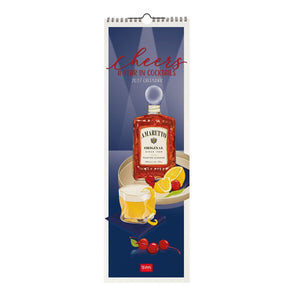 Legami - Cheers 2027 Wall Calendar - 16 x 49 cm