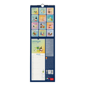 Legami - Cheers 2027 Wall Calendar - 16 x 49 cm