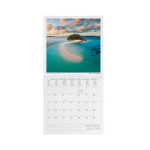 Legami - Vitamin Sea 2027 Wall Calendar - 18 x 18 cm