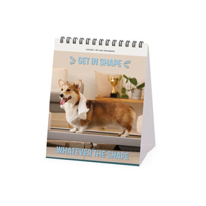 Legami - Supawstar 2027 Desk Calendar - 12 x 14.5 cm