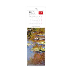 Legami - Monet 2027 Bookmark Calendar - 5.5 x 18 cm