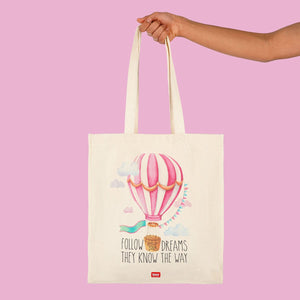 Legami - Cotton Tote Bag - Hot Air Balloon